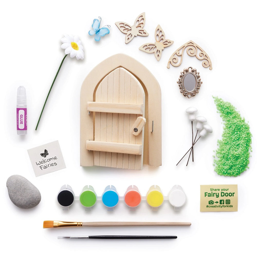 Creativity for Kids Butterfly Fairy Door-Toys & Learning-Creativity for Kids-031198 BF-babyandme.ca