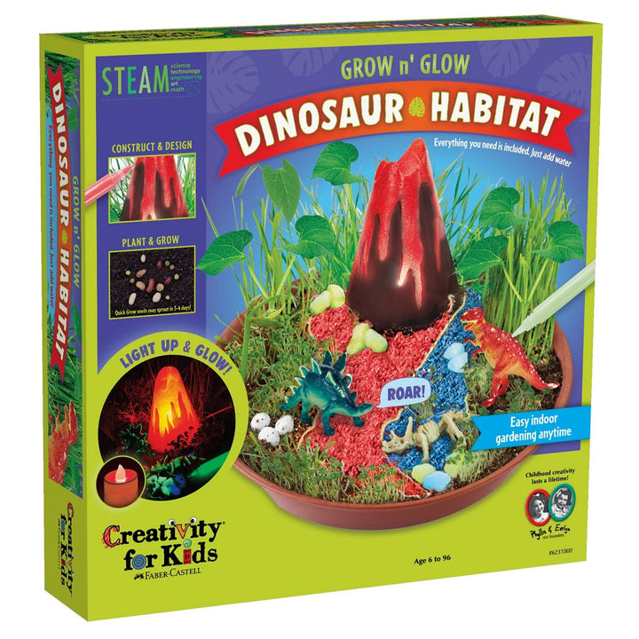 Creativity for Kids Grow N' Glow (Dinosaur Habitat)-Toys & Learning-Creativity for Kids-031193 DH-babyandme.ca