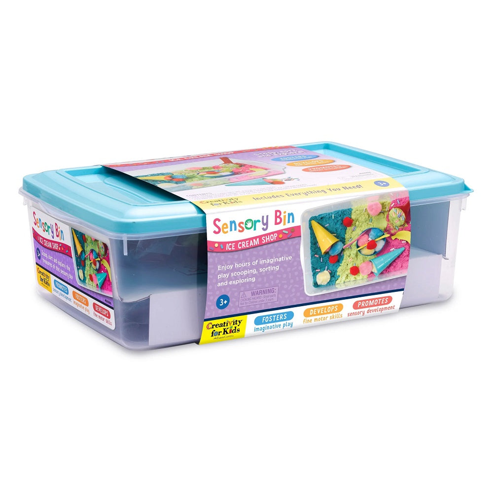Creativity for Kids Sensory Bin (Ice Cream Shop)-Toys & Learning-Creativity for Kids-031186 IC-babyandme.ca