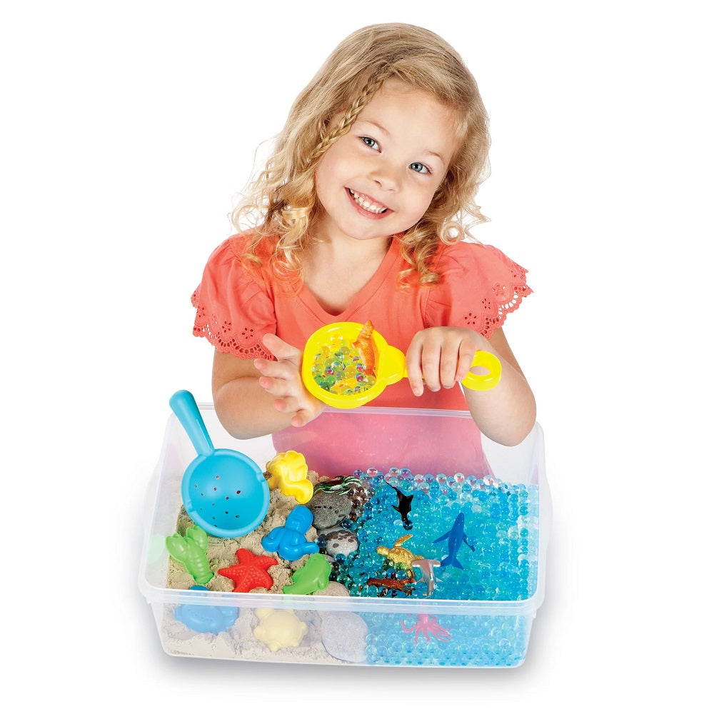 Creativity for Kids Sensory Bin (Ocean & Sand)-Toys & Learning-Creativity for Kids-031186 OS-babyandme.ca