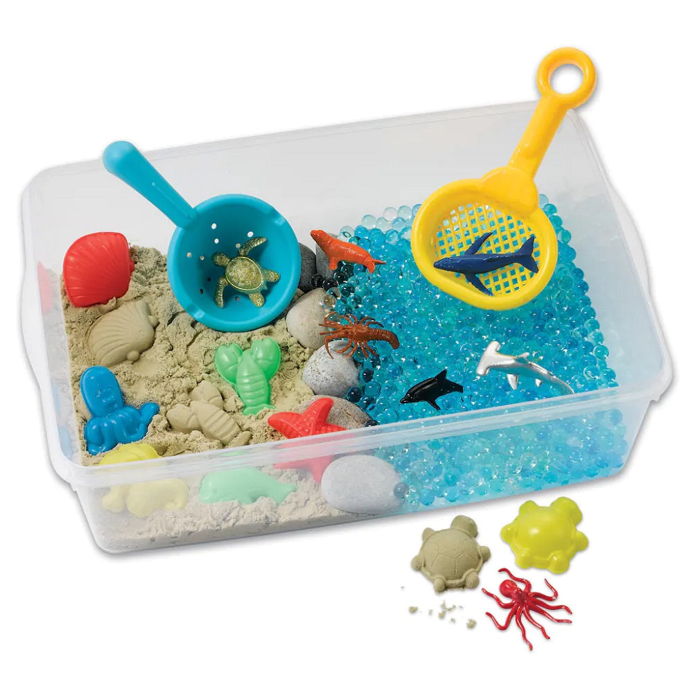 Creativity for Kids Sensory Bin (Ocean & Sand)-Toys & Learning-Creativity for Kids-031186 OS-babyandme.ca