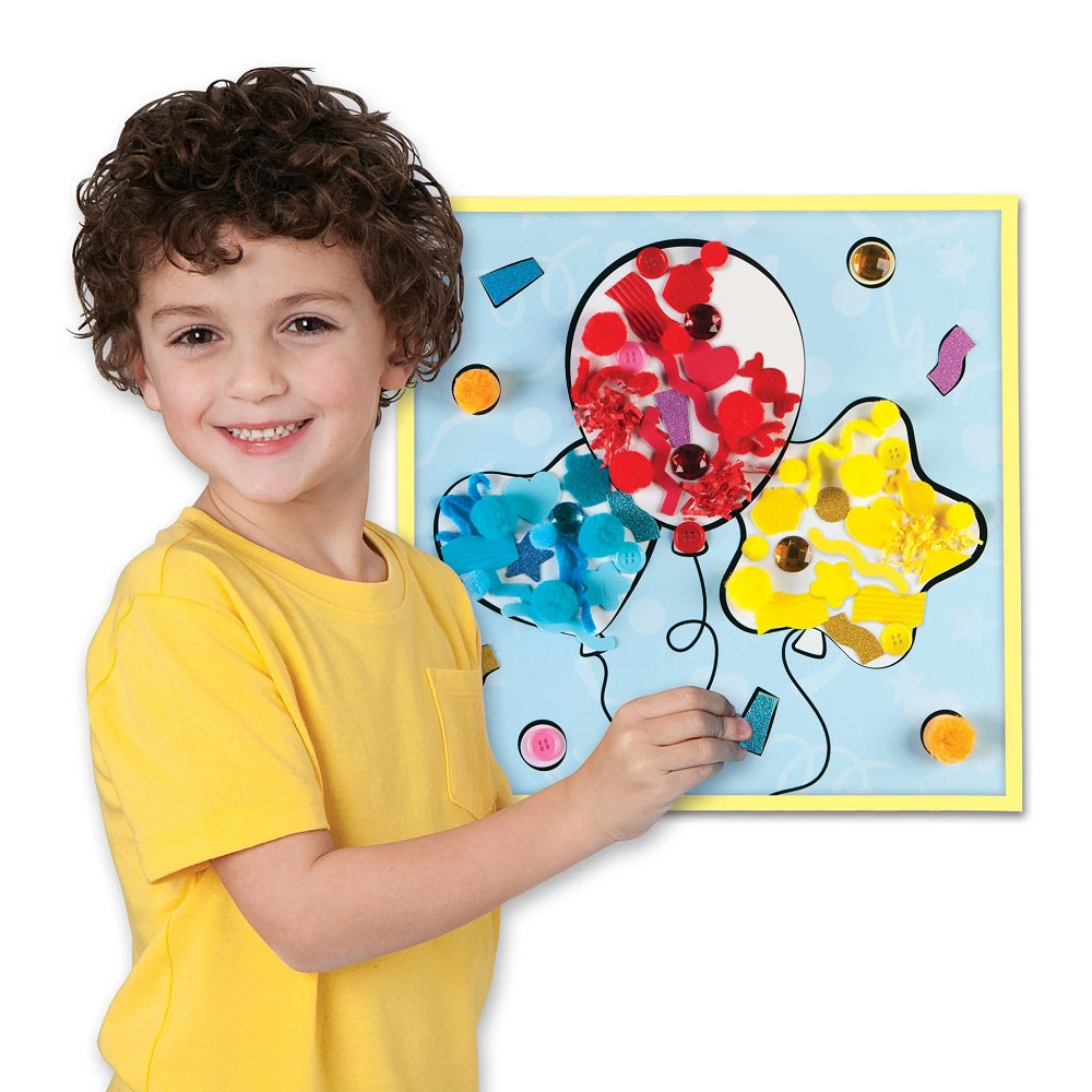 Creativity for Kids Sensory Sticky Wall Art (Balloons)-Toys & Learning-Creativity for Kids-031203 BA-babyandme.ca