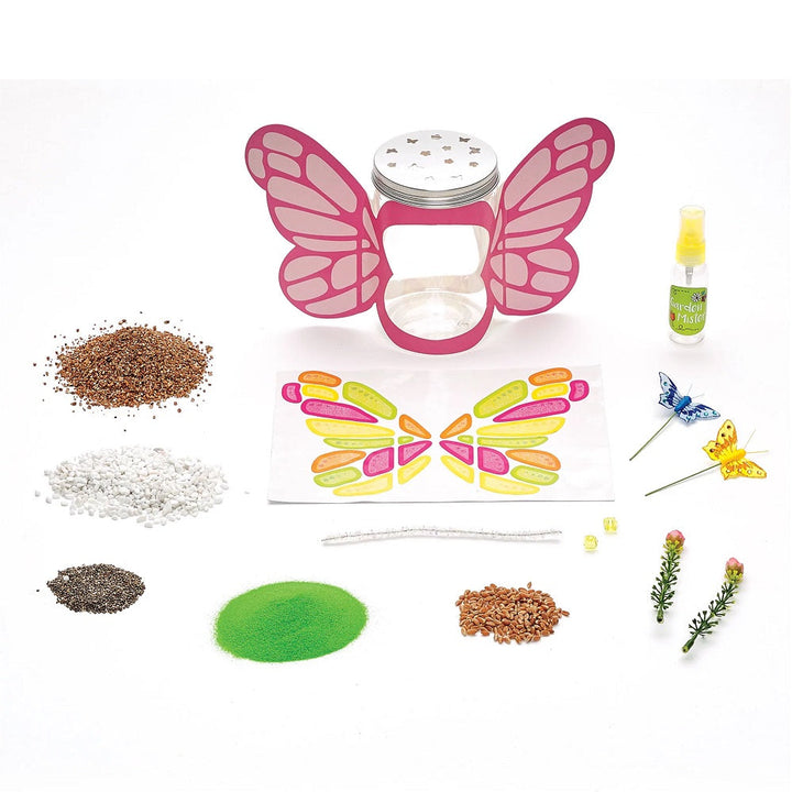 Creativity for Kids Sparkle N' Grow (Butterfly Terrarium)-Toys & Learning-Creativity for Kids-031194 BT-babyandme.ca