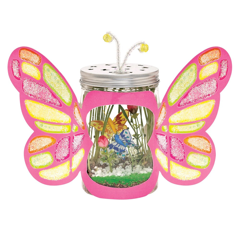 Creativity for Kids Sparkle N' Grow (Butterfly Terrarium)-Toys & Learning-Creativity for Kids-031194 BT-babyandme.ca