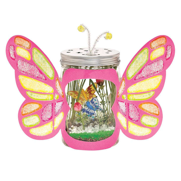 Creativity for Kids Sparkle N' Grow (Butterfly Terrarium)-Toys & Learning-Creativity for Kids-031194 BT-babyandme.ca