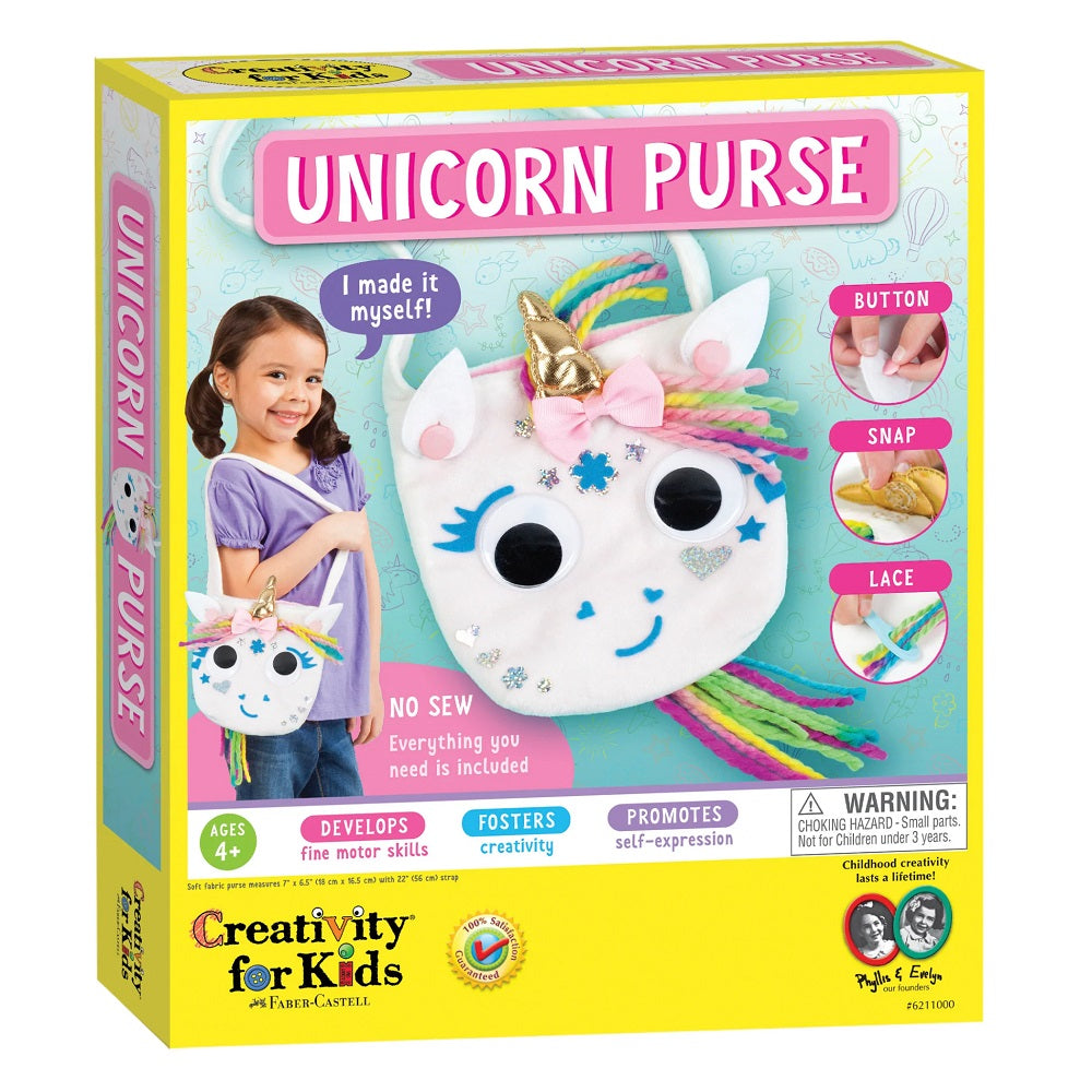 Creativity for Kids Unicorn Purse-Toys & Learning-Creativity for Kids-031189-babyandme.ca