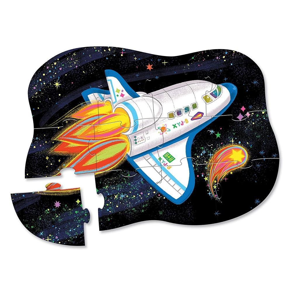 Crocodile Creek 12-Piece Mini Puzzle (Blast Off)-Toys & Learning-Crocodile Creek-009739 BO-babyandme.ca