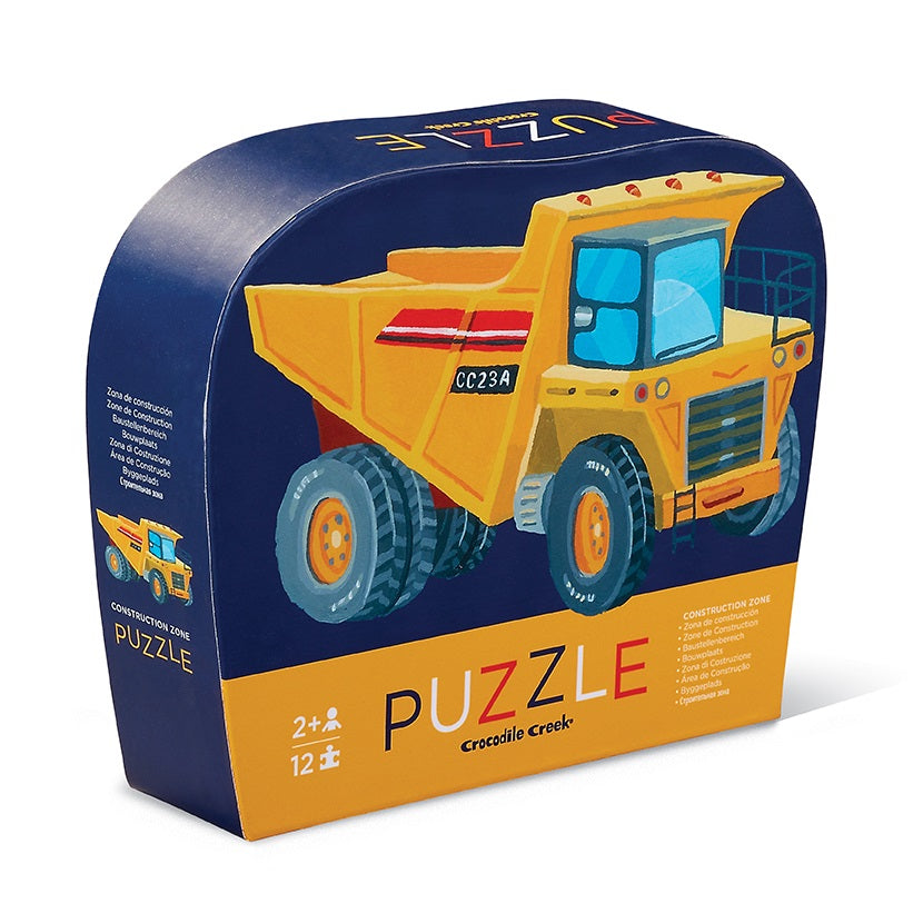 Crocodile Creek 12-Piece Mini Puzzle (Construction)-Toys & Learning-Crocodile Creek-009739 CO-babyandme.ca