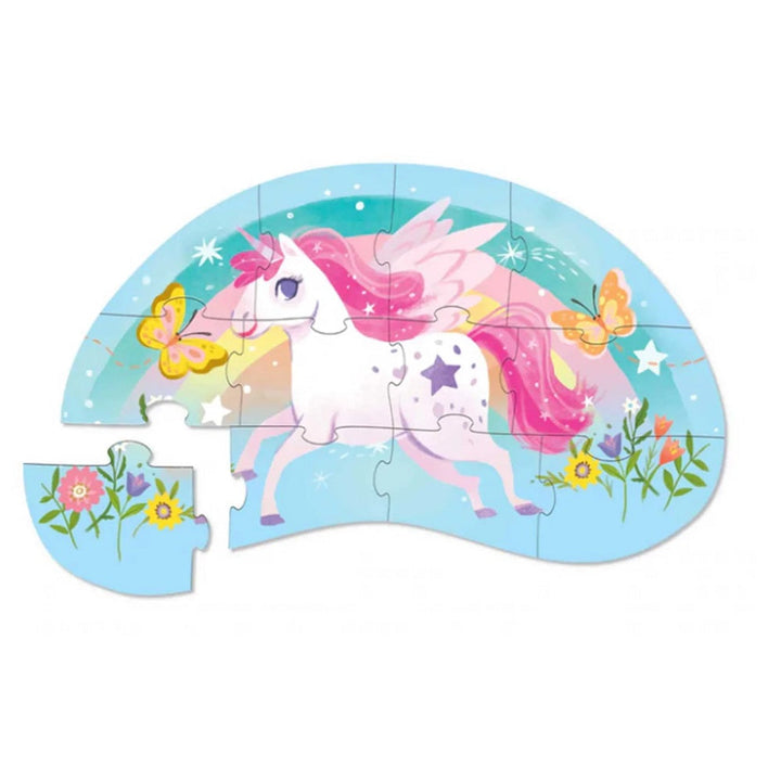 Crocodile Creek 12-Piece Mini Puzzle (Sweet Unicorn)-Toys & Learning-Crocodile Creek-009739 SU-babyandme.ca