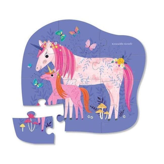 Crocodile Creek 12-Piece Mini Puzzle (Unicorn Magic)-Toys & Learning-Crocodile Creek-009739 UM-babyandme.ca