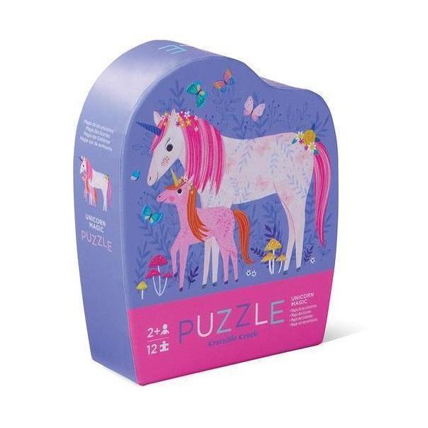 Crocodile Creek 12-Piece Mini Puzzle (Unicorn Magic)-Toys & Learning-Crocodile Creek-009739 UM-babyandme.ca