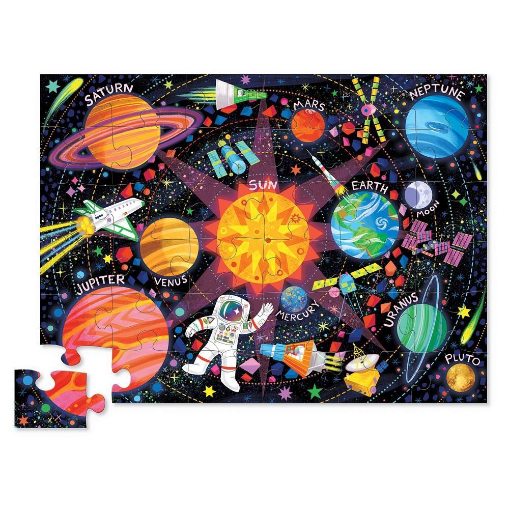 Crocodile Creek 36-Piece Floor Puzzle (Space Explorer)-Toys & Learning-Crocodile Creek-009741 SE-babyandme.ca