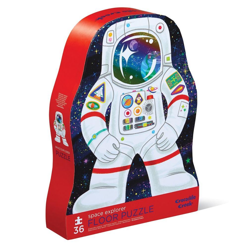 Crocodile Creek 36-Piece Floor Puzzle (Space Explorer)-Toys & Learning-Crocodile Creek-009741 SE-babyandme.ca