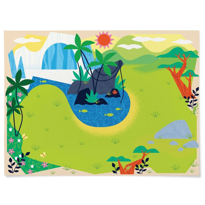 Crocodile Creek Colouring Stickers (Animal)-Toys & Learning-Crocodile Creek-031504 AN-babyandme.ca