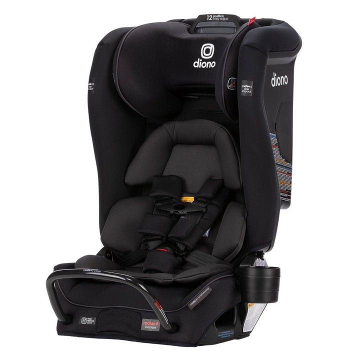 Diono Radian 3RXT Safe+ (Black Jet)-Gear-Diono-031027 BJ-babyandme.ca