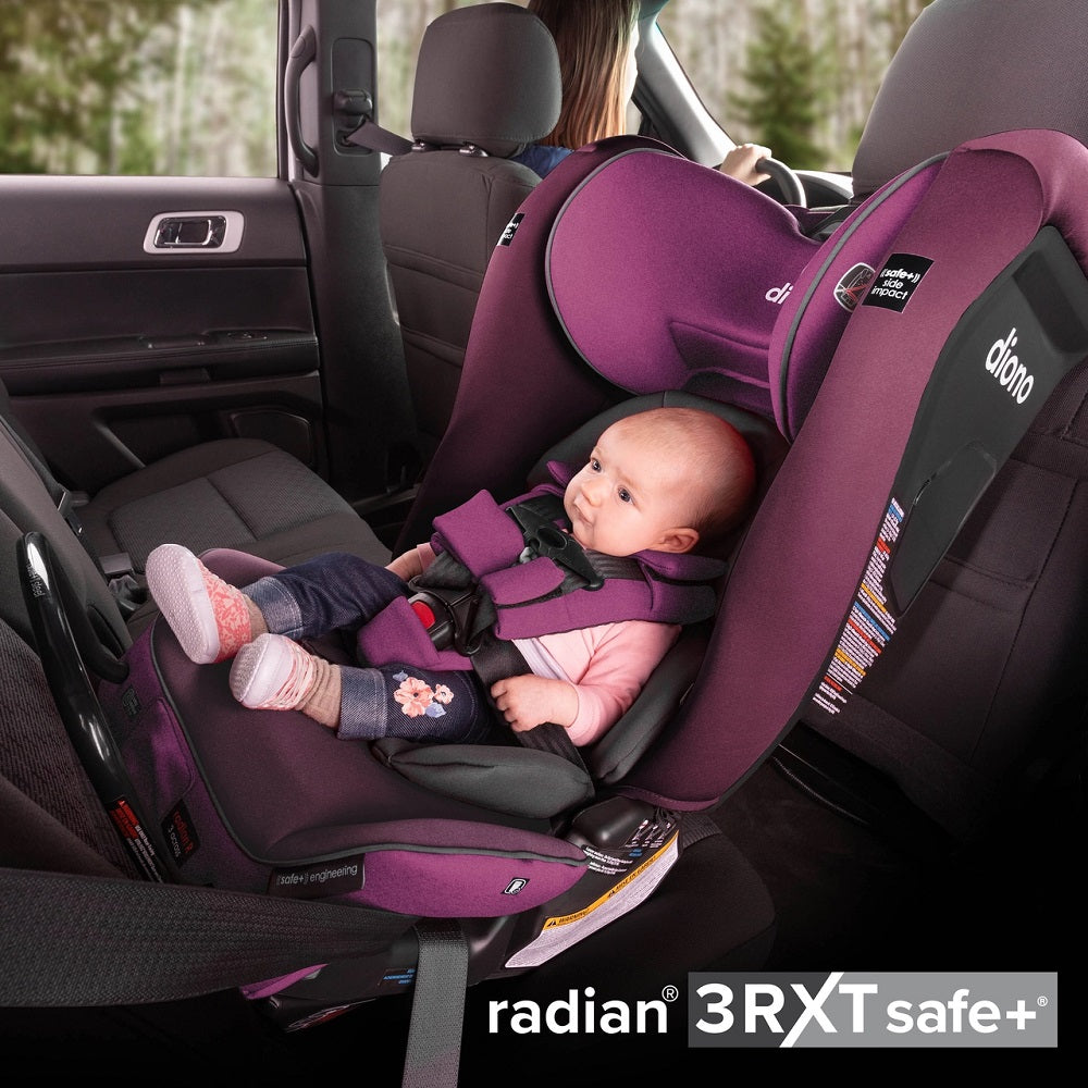 Diono Radian 3RXT Safe+ (Purple Plum)-Gear-Diono-031027 PP-babyandme.ca