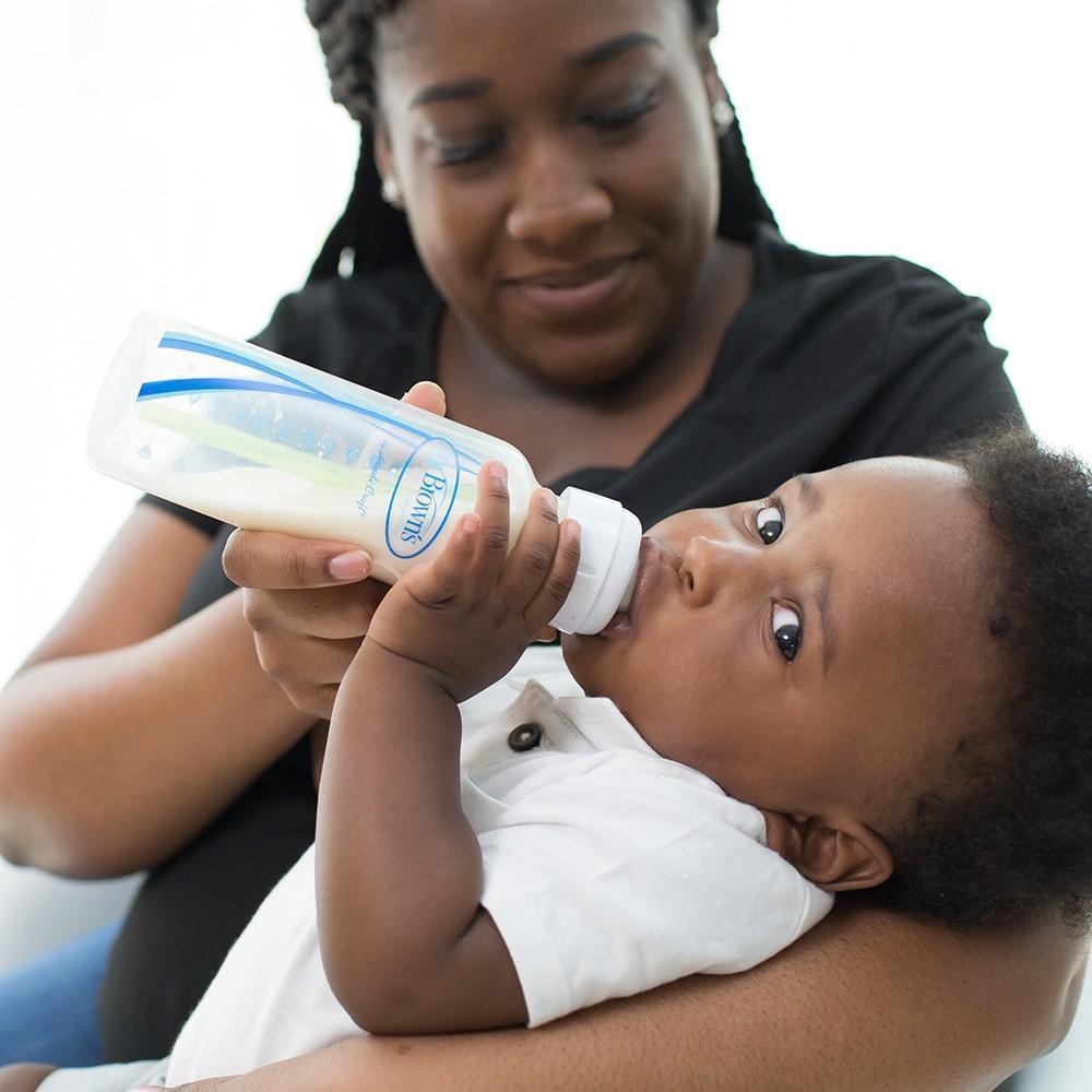 Dr. Brown's Narrow Natural Flow Anti-Colic Options+ Bottle 8oz (2-Pack)-Feeding-Dr. Browns-030907-babyandme.ca