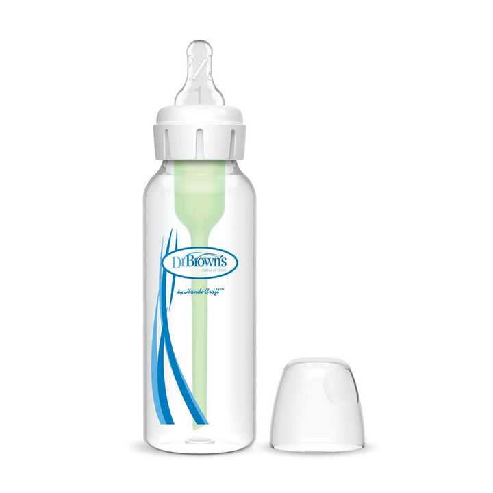 Dr. Brown's Narrow Natural Flow Anti-Colic Options+ Bottle (8oz)-Feeding-Dr. Browns-027376-babyandme.ca