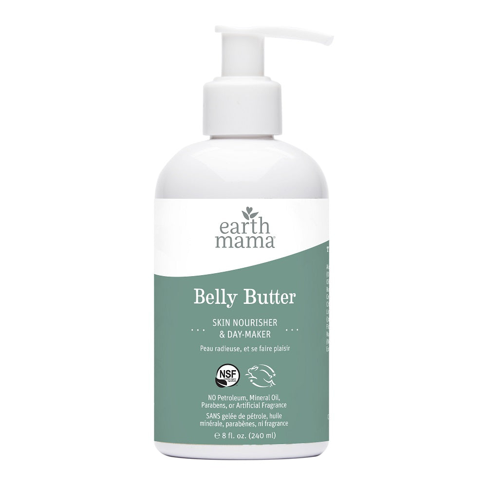 Earth Mama Belly Butter (240ml)-Health-Earth Mama Organics-028527-babyandme.ca