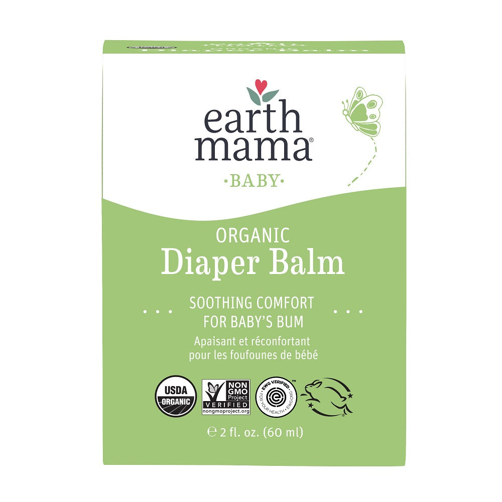 Earth Mama Organic Diaper Balm (60ml)-Health-Earth Mama Organics-007105-babyandme.ca