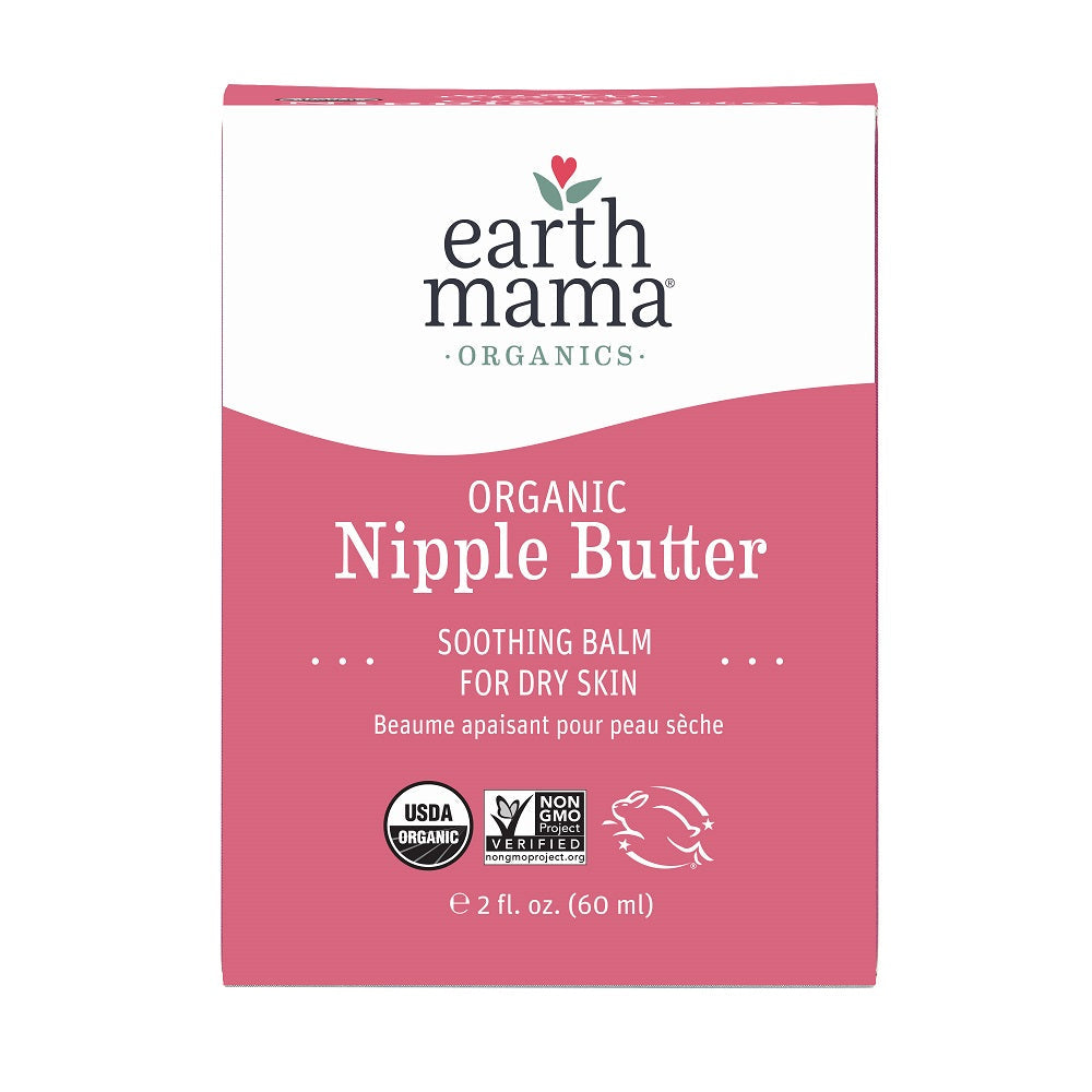 Earth Mama Organic Nipple Butter (60ml)-Health-Earth Mama Organics-007102-babyandme.ca