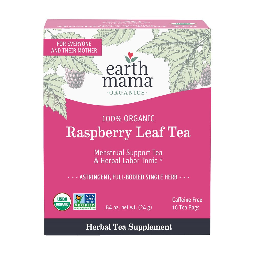 Earth Mama Organic Raspberry Leaf Tea-Health-Earth Mama Organics-007416 RL-babyandme.ca