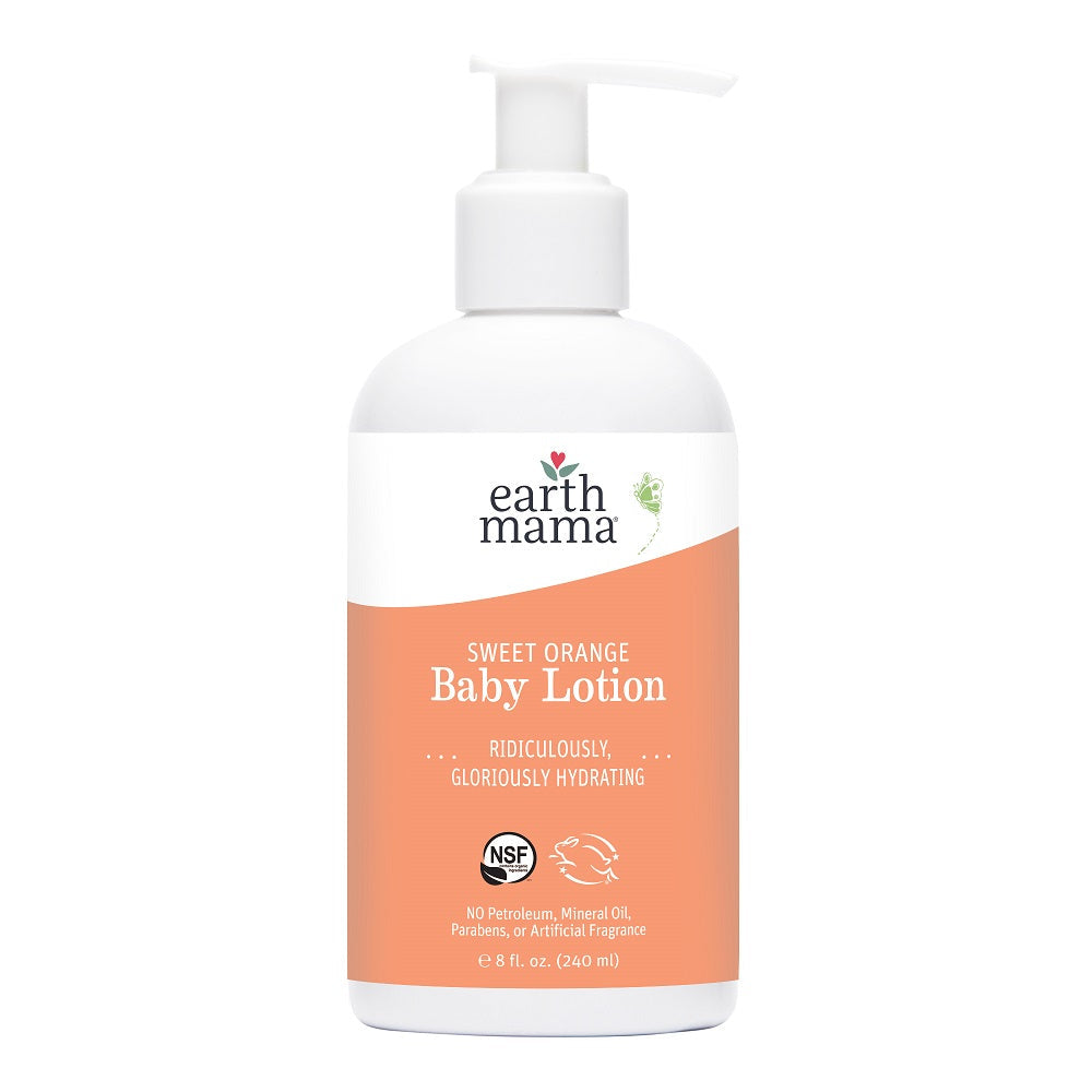 Earth Mama Sweet Orange Baby Lotion (240ml)-Health-Earth Mama Organics-028526 OR-babyandme.ca