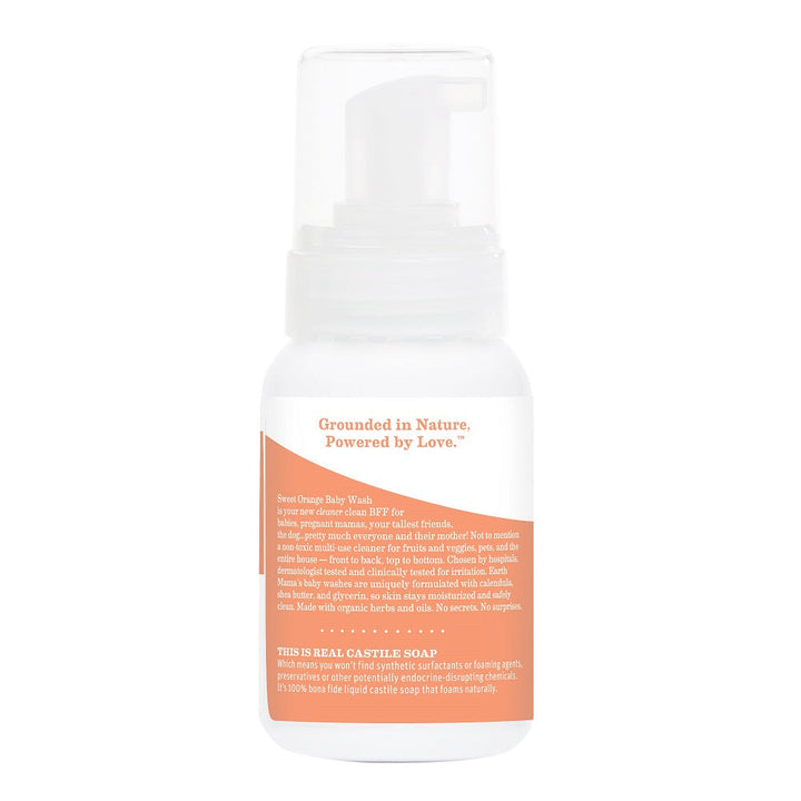 Earth Mama Sweet Orange Castile Baby Wash (160ml)-Health-Earth Mama Organics-024775 OR-babyandme.ca