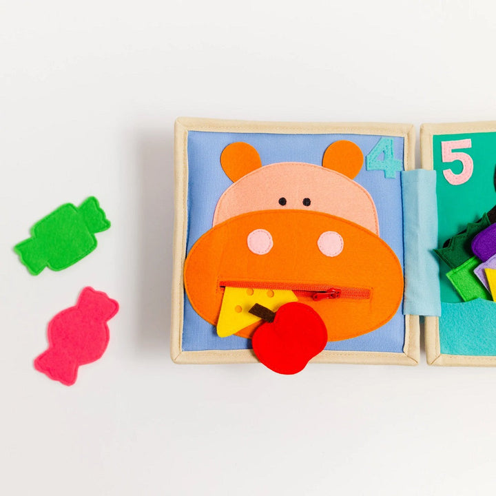 Educating Amy Mini Quiet Book (Little Abacus)-Toys & Learning-Educating Amy-031223 LA-babyandme.ca
