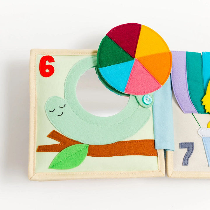 Educating Amy Mini Quiet Book (Little Abacus)-Toys & Learning-Educating Amy-031223 LA-babyandme.ca