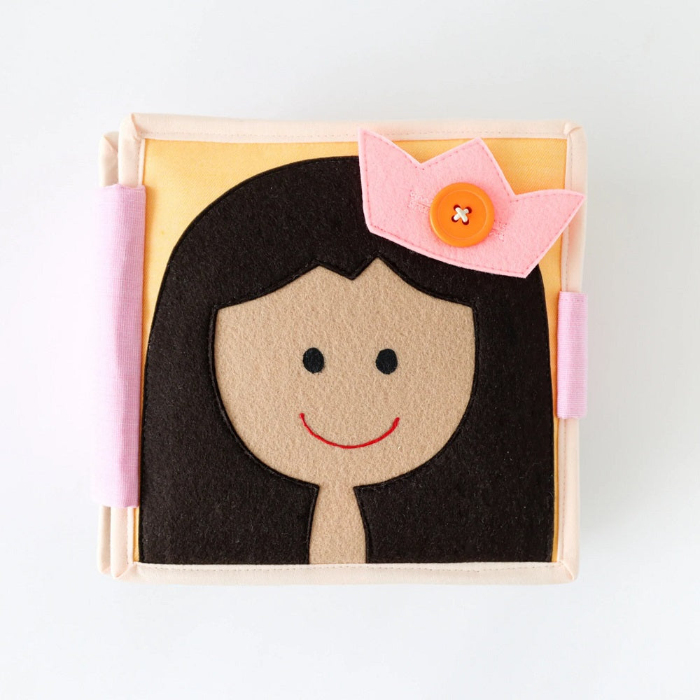 Educating Amy Mini Quiet Book (Little Fairy)-Toys & Learning-Educating Amy-031223 LF-babyandme.ca