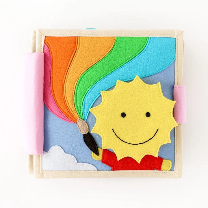 Educating Amy The Diaper Bag Companion (Rainbow)-Toys & Learning-Educating Amy-031222 RB-babyandme.ca