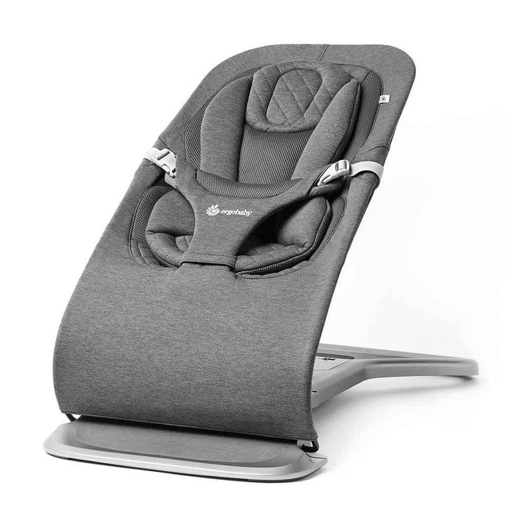 Ergobaby 3-in-1 Evolve Bouncer (Charcoal Grey)-Gear-Ergobaby-031650 CG-babyandme.ca