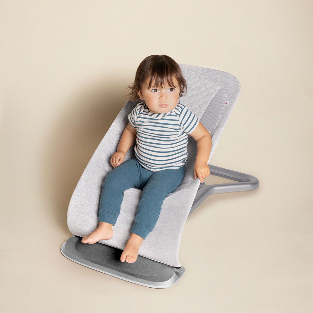 Ergobaby 3-in-1 Evolve Bouncer (Light Grey)-Gear-Ergobaby-031650 LG-babyandme.ca