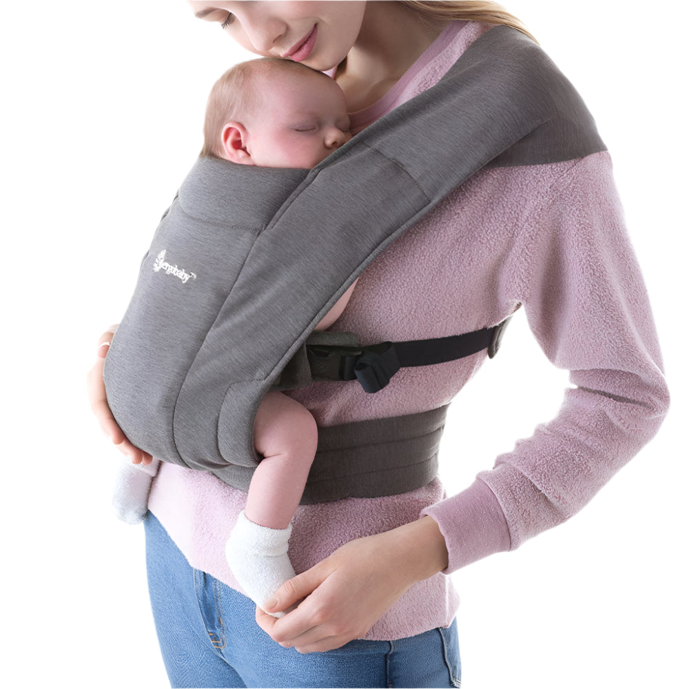 Ergobaby Embrace (Heather Grey)-Gear-Ergobaby-026861 HG-babyandme.ca