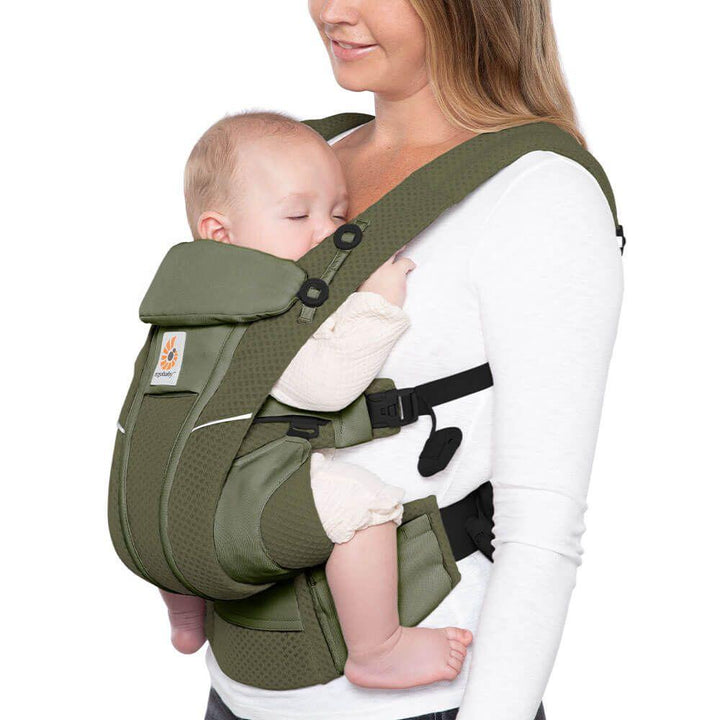 Ergobaby Omni Breeze (Olive Green)-Gear-Ergobaby-030511 OG-babyandme.ca