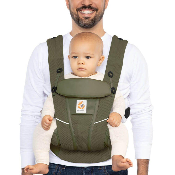 Ergobaby Omni Breeze (Olive Green)-Gear-Ergobaby-030511 OG-babyandme.ca