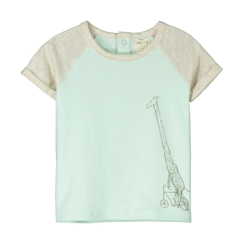 Ettie + H Ruan Raglan Jersey T-Shirt (Bikes)-Apparel-ettie + h--babyandme.ca