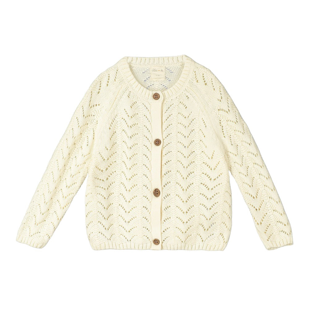 Ettie + H Talwyn Sweater (Ivory Knit)-Apparel-ettie + h--babyandme.ca