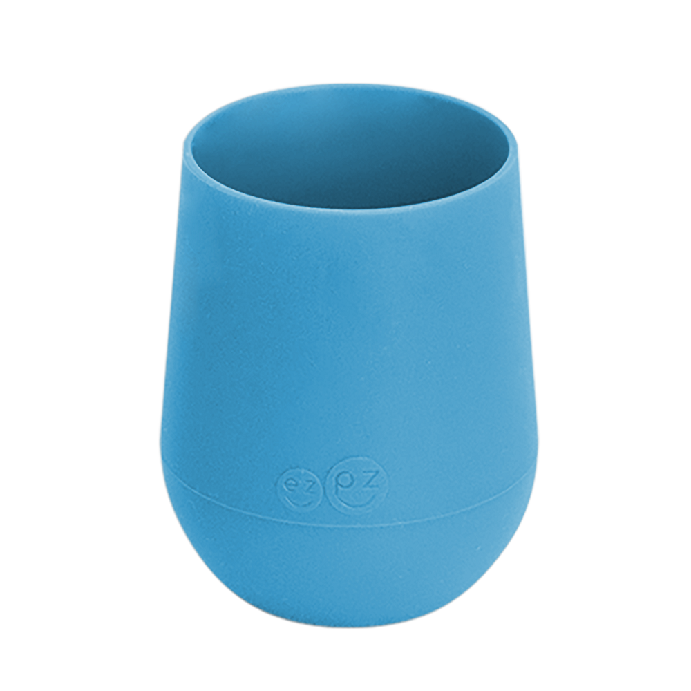 EzPz Mini Cup (Blue)-Feeding-Ezpz-027676 BL-babyandme.ca