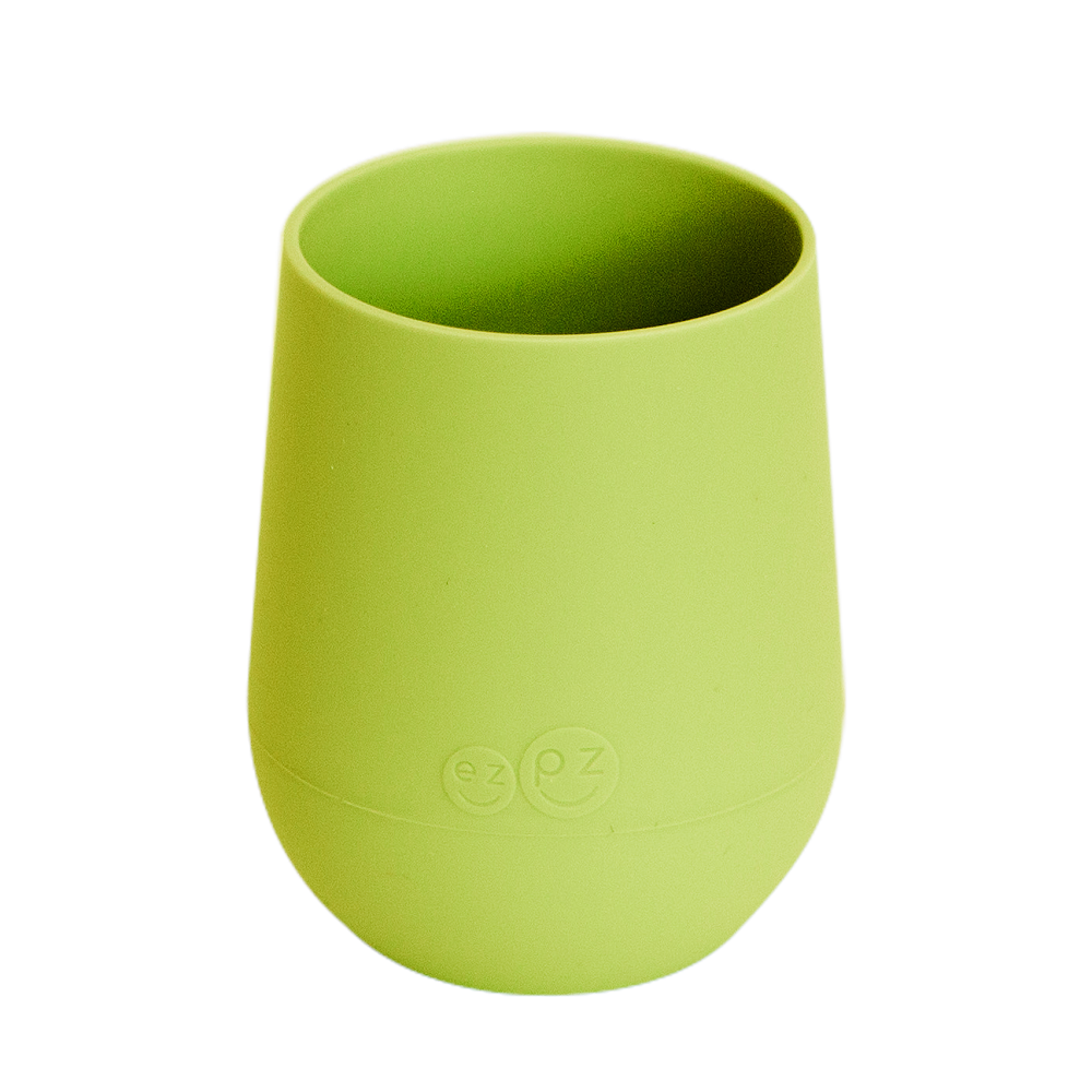 EzPz Mini Cup (Lime)-Feeding-Ezpz-027676 LM-babyandme.ca