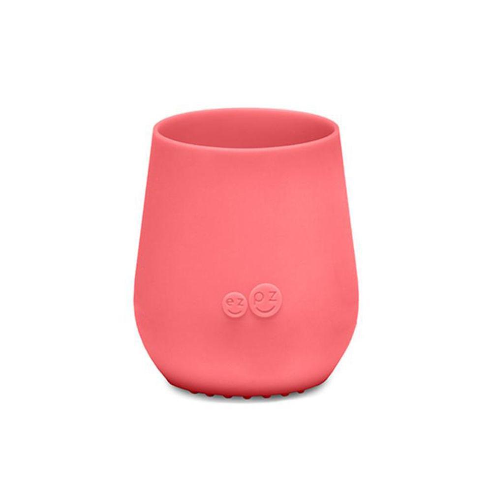EzPz Tiny Cup (Coral)-Feeding-Ezpz-026156 CL-babyandme.ca