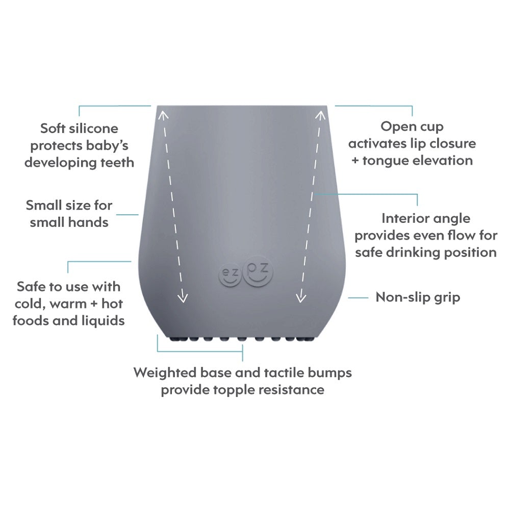 EzPz Tiny Cup (Mauve)-Feeding-Ezpz-026156 MV-babyandme.ca