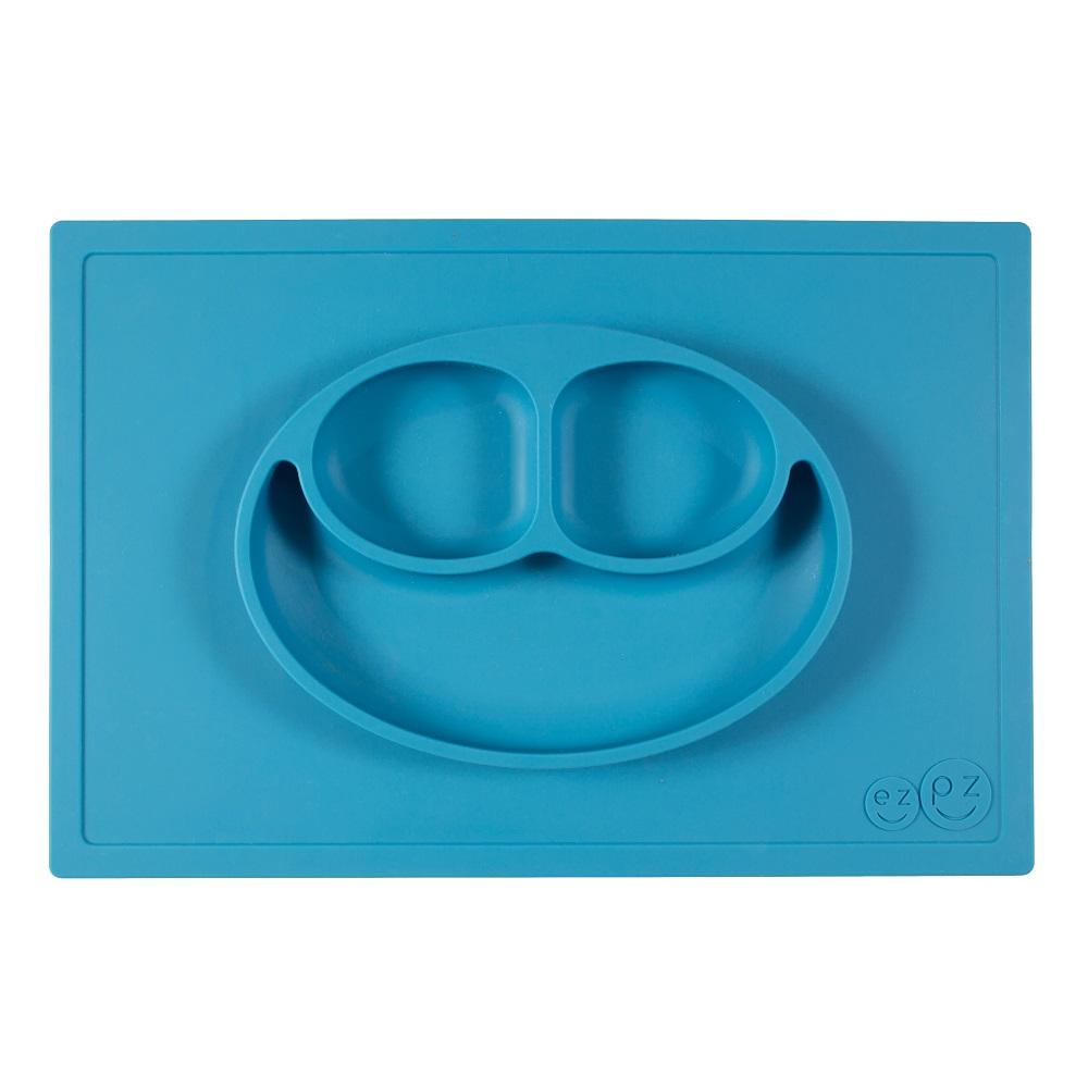 Ezpz Happy Mat (Blue)-Feeding-Ezpz-010129 BL-babyandme.ca