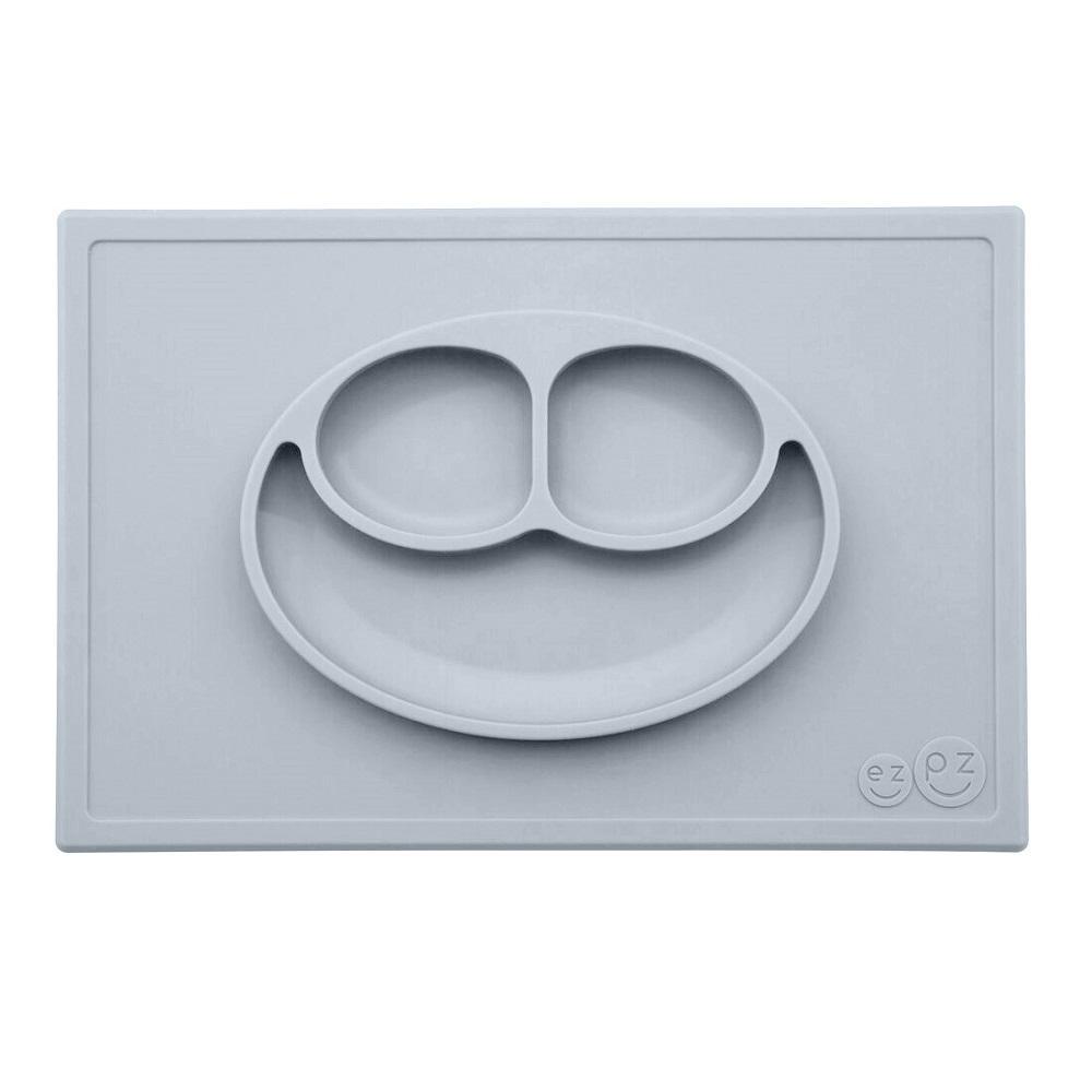 Ezpz Happy Mat (Pewter)-Feeding-Ezpz-010129 PW-babyandme.ca