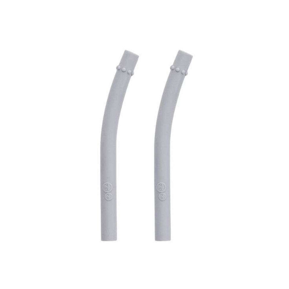 Ezpz Mini Straw Replacement 2-Pack (Pewter)-Feeding-Ezpz-030720 PW-babyandme.ca