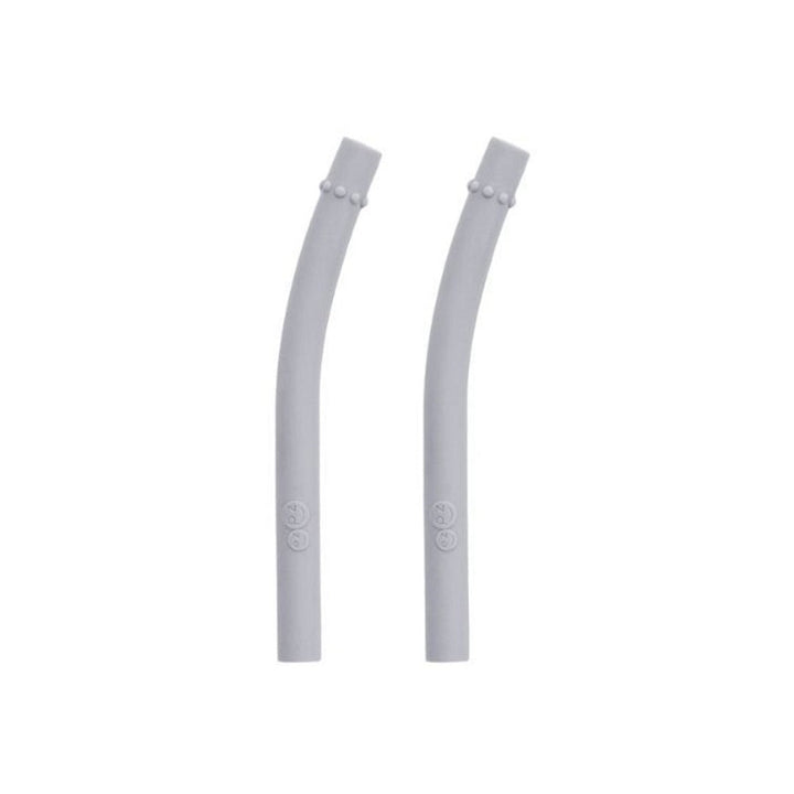 Ezpz Mini Straw Replacement 2-Pack (Pewter)-Feeding-Ezpz-030720 PW-babyandme.ca