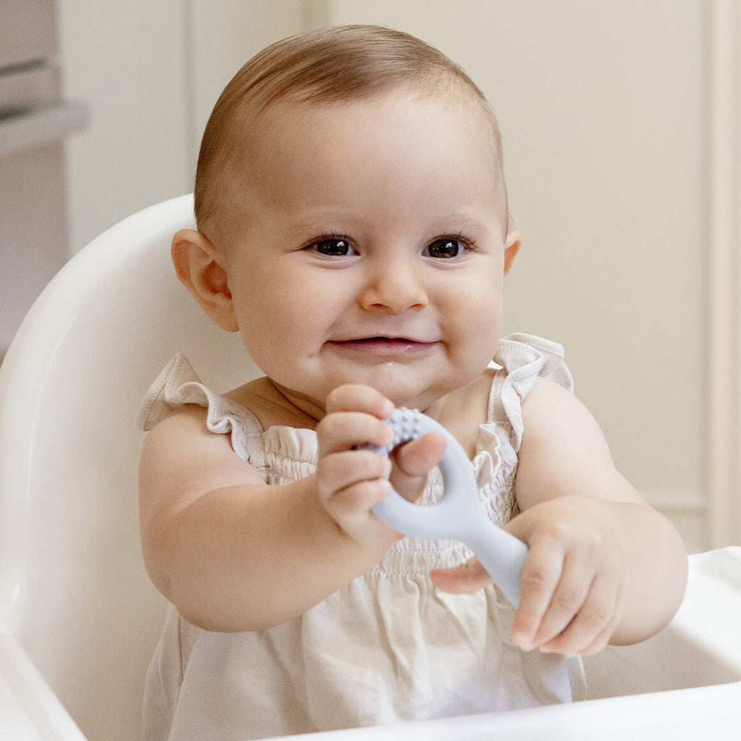 Ezpz Oral Development Tools 3-pack (Pewter)-Feeding-Ezpz-031916 PW-babyandme.ca