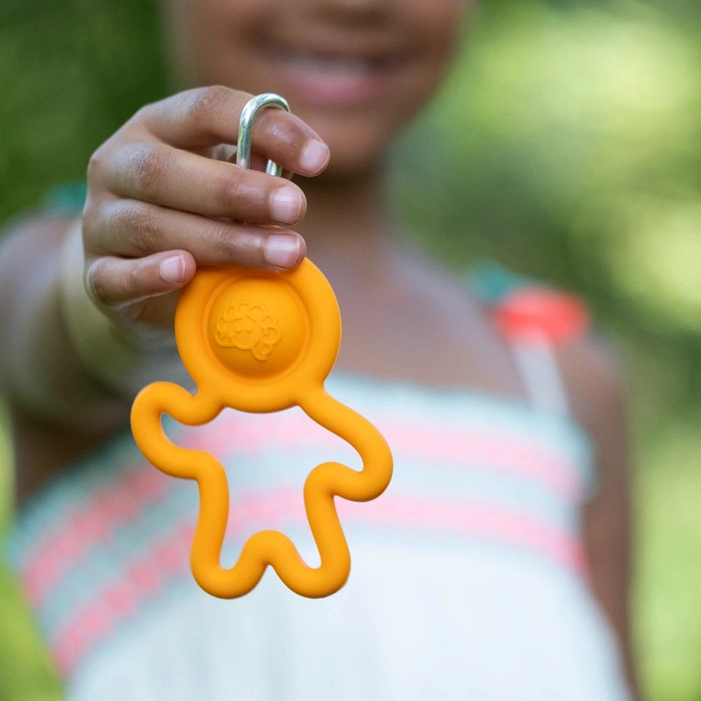 Fat Brain Toys Lil' Dimpl Keychain (Orange)-Toys & Learning-Fat Brain Toys-030897 OR-babyandme.ca