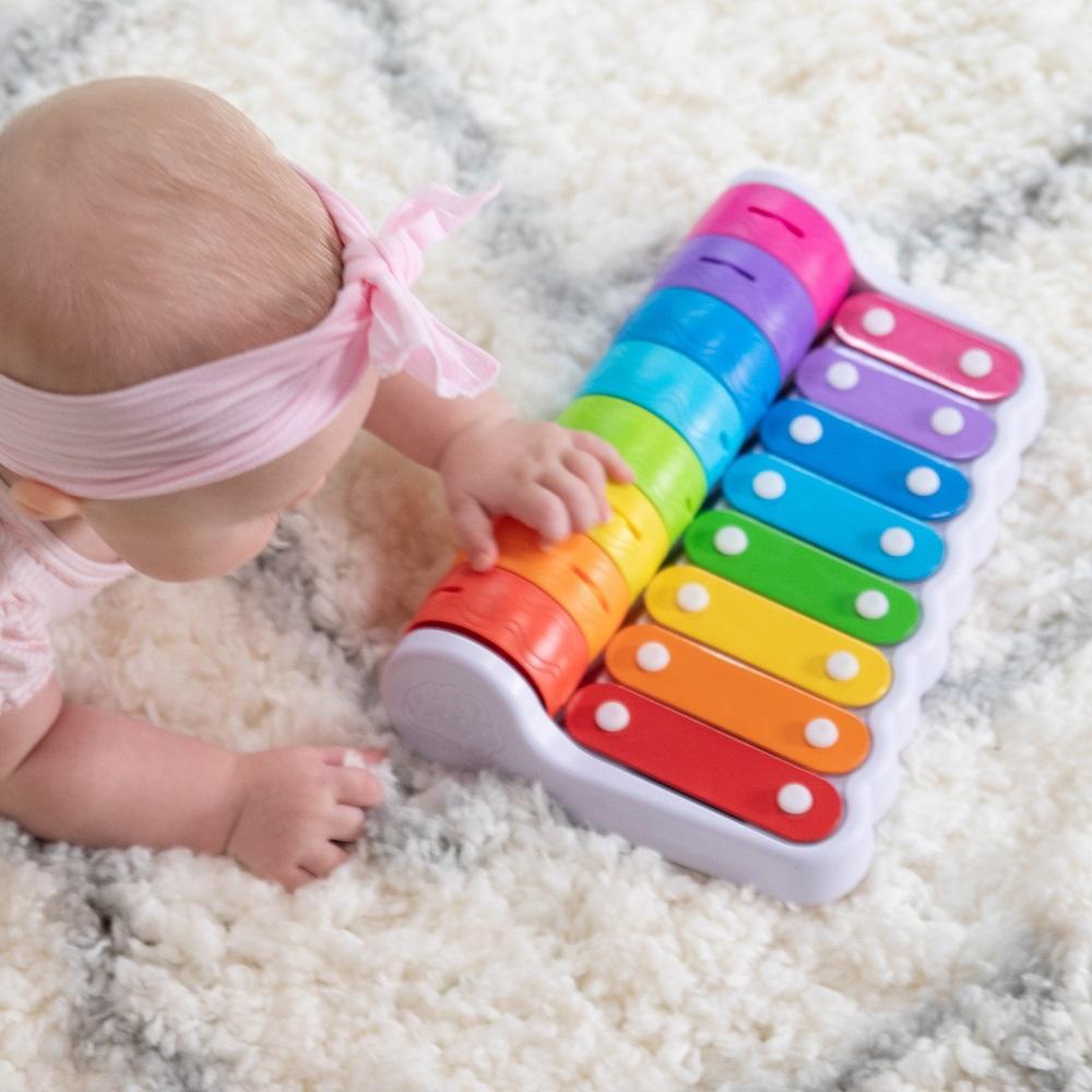 Fat Brain Toys Rock 'N Roller Piano-Toys & Learning-Fat Brain Toys-030007-babyandme.ca